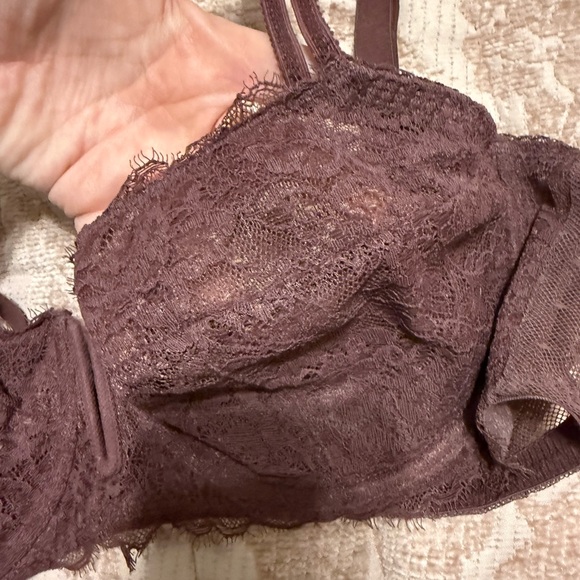 SOLD: Auden Unlined Balconette Bra Mauve 40C - Picture 5 of 9